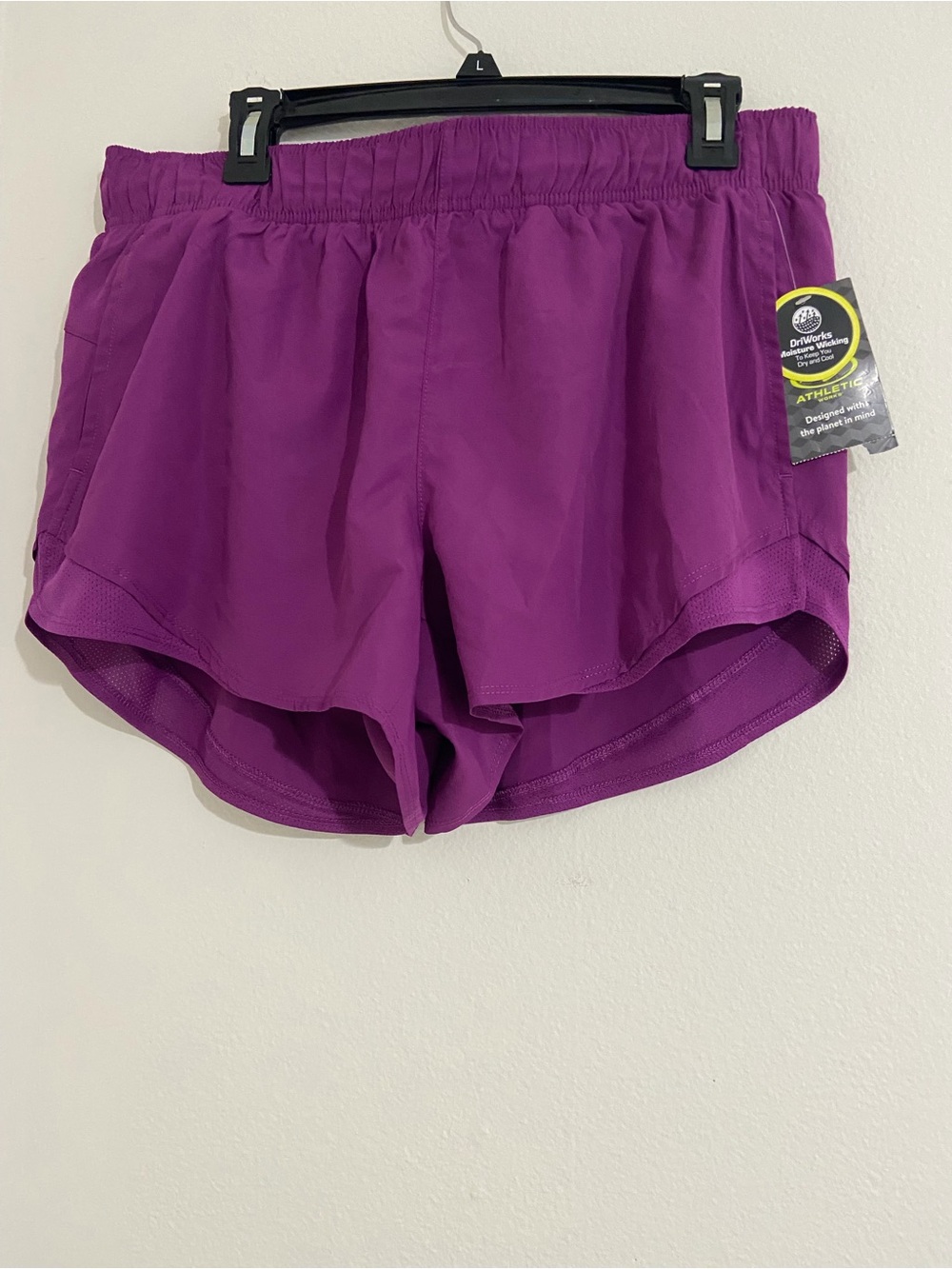 Athletic Works Purple Women's Running Shorts